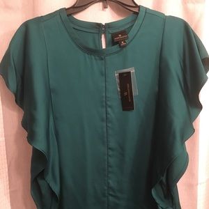 Green blouse